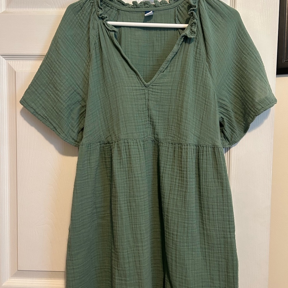 Old navy crinkle dress sz mp